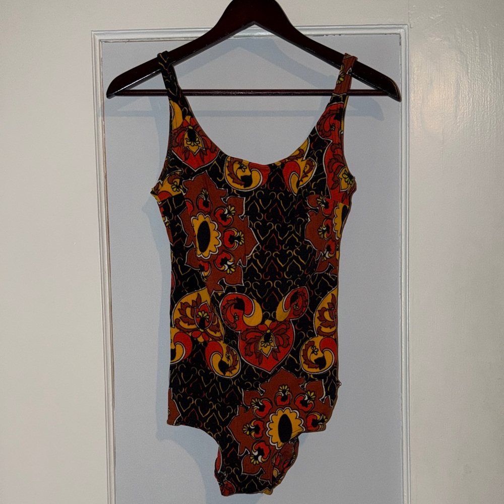 Vintage 70s One Piece Swimsuit